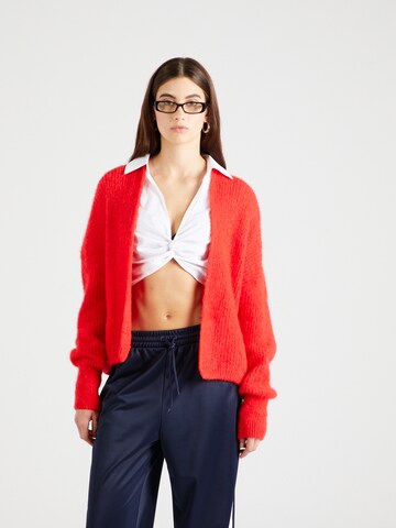 AMERICAN VINTAGE Strickjacke 'EAST' in Rot: Vorderseite