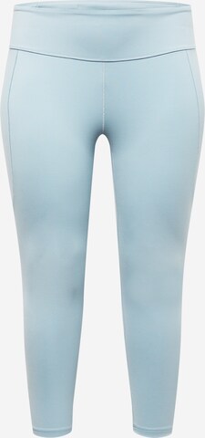 ADIDAS SPORTSWEAR Skinny Športne hlače | modra barva: sprednja stran