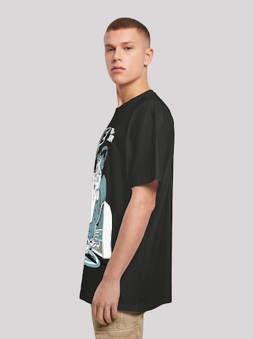 T-Shirt 'Tom und Jerry Perfectly In Tune' F4NT4STIC en noir
