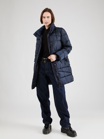 TOM TAILOR DENIM Vinterjakke i blå
