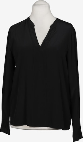 Diane von Furstenberg Bluse XXL in Schwarz: Vorderseite
