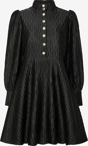 YASKošulja haljina 'YASRIPPLE' - crna boja: prednji dio