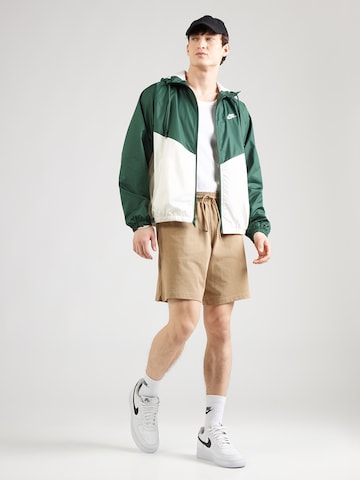 Veste mi-saison Nike Sportswear en vert