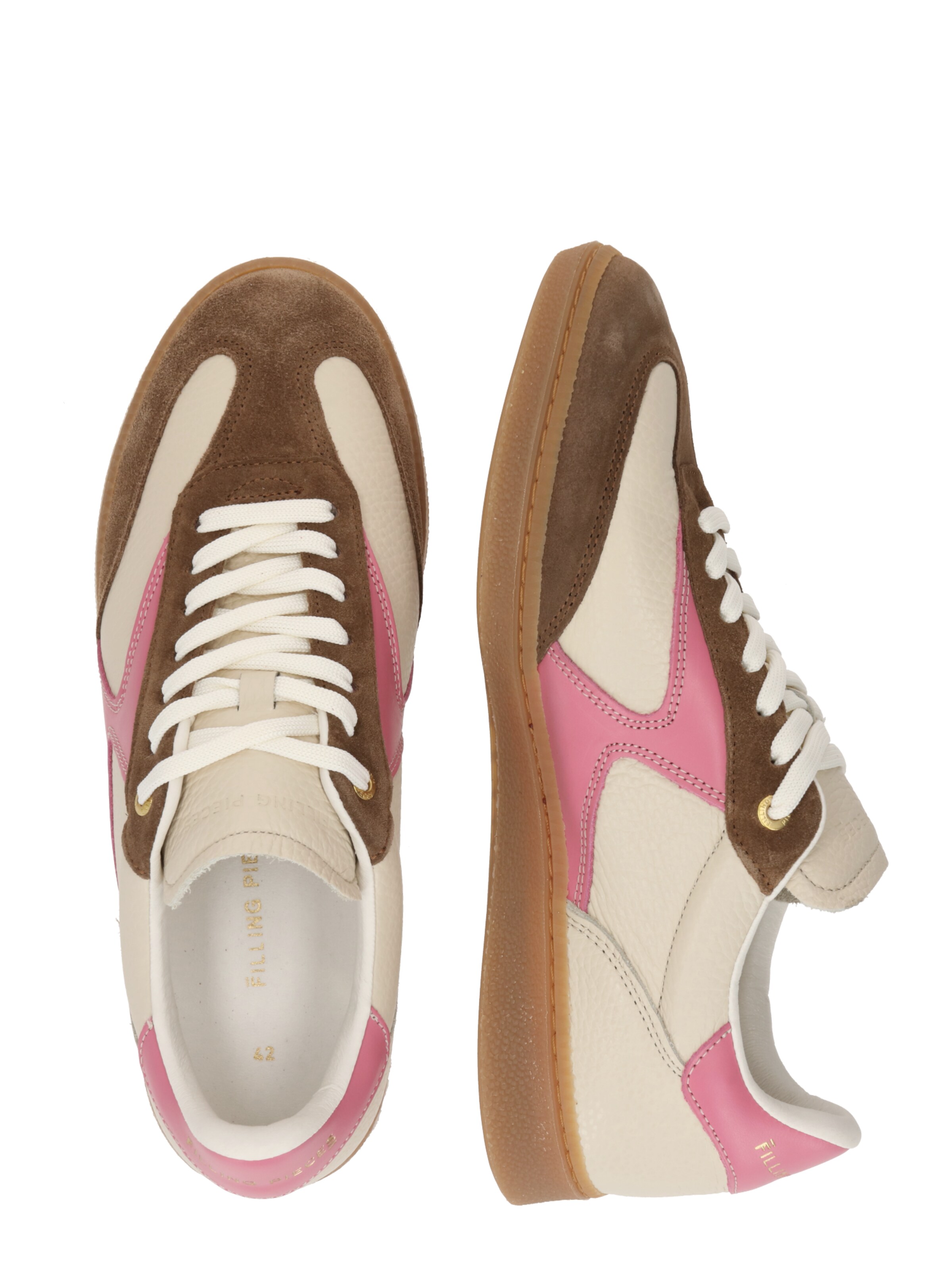 Filling Pieces Ниски маратонки 'Sprinter Dice' в кафяво