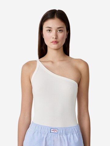 ETAM Pajama Shirt 'Soleda' in White: front