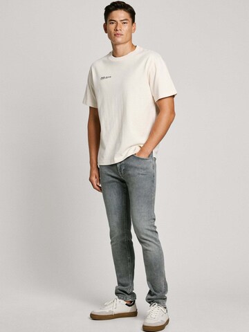 Pepe Jeans Tapered Jeans 'Stanley' in Grau
