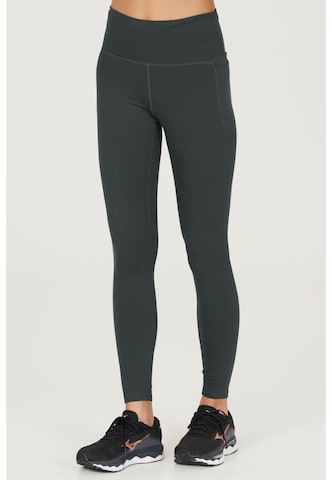 ENDURANCE Skinny Workout Pants 'Leager' in Blue: front