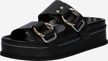 3.1 Phillip Lim Pantolette 'FREIDA' in Schwarz: predná strana