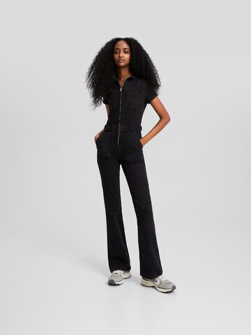 Tuta jumpsuit di Bershka in nero