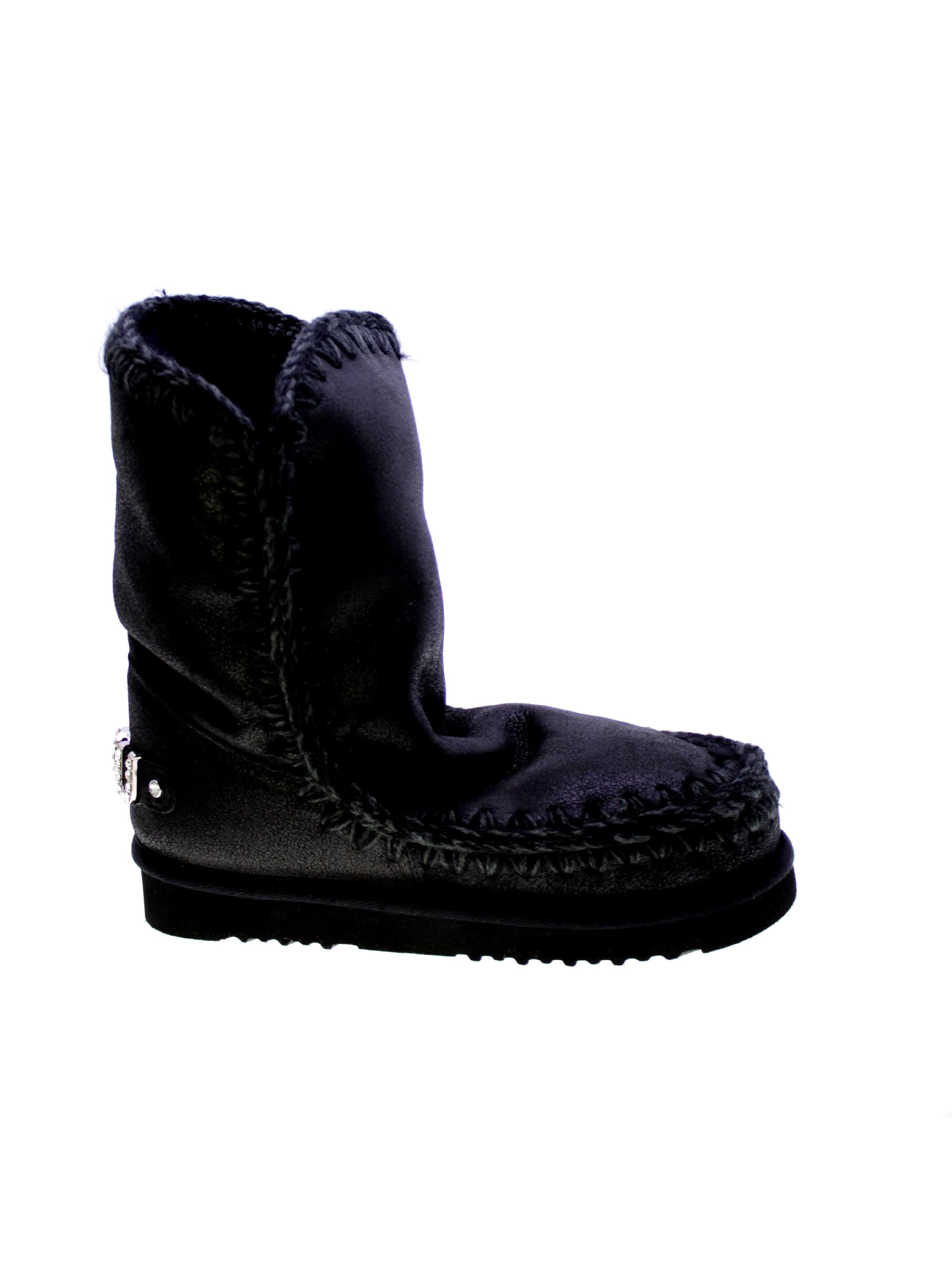 Boots di MOU in nero: frontale