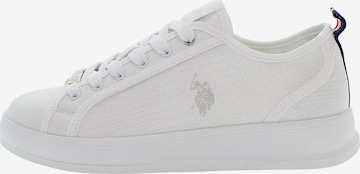 Sneaker bassa 'CAMPYW003W/5T1' di U.S. POLO ASSN. in bianco: frontale