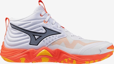 MIZUNO Urheilukengät koossa 43 värissä basaltinharmaa / aprikoosi / musta / valkoinen, Tuotenäkymä