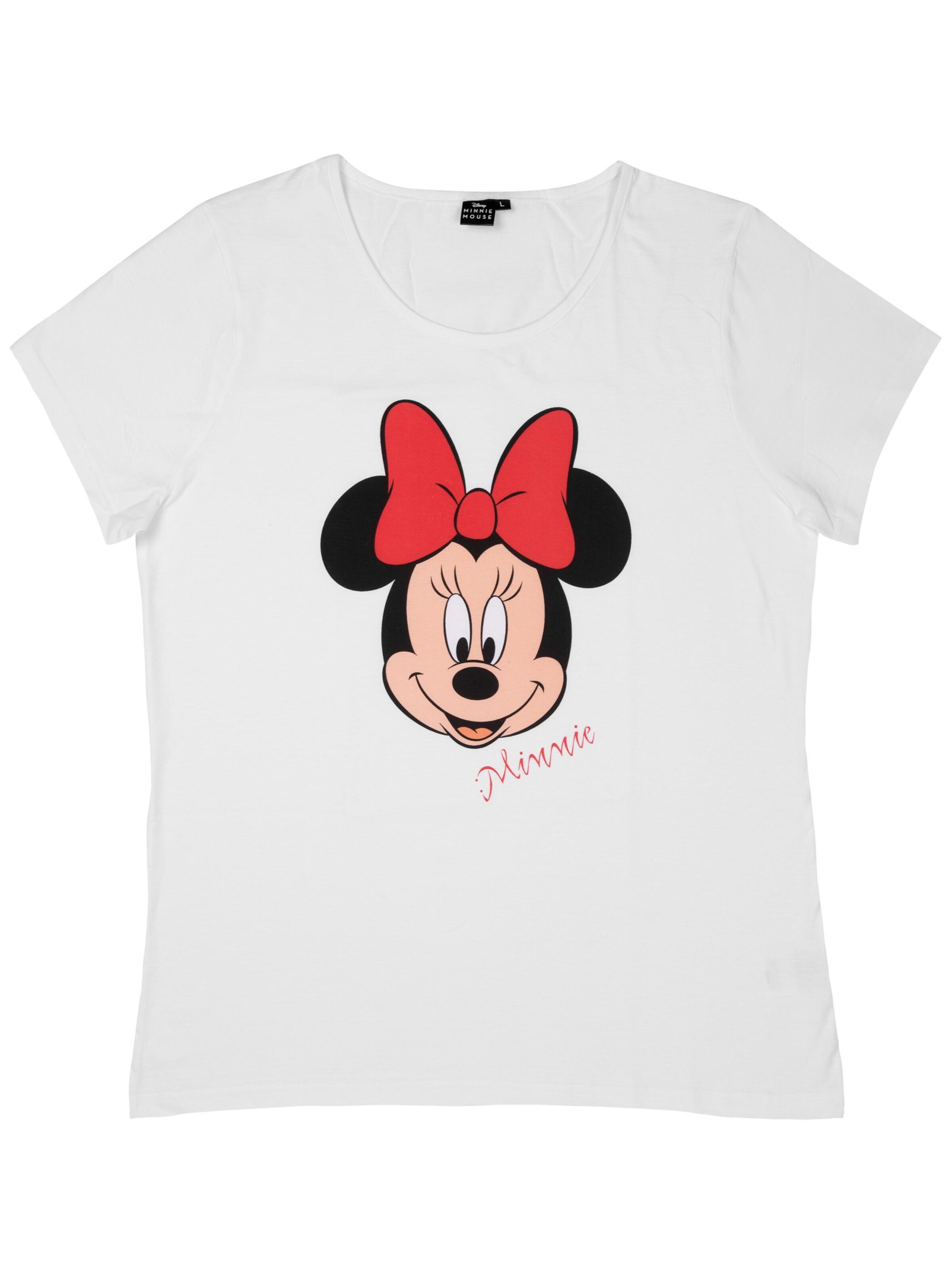 Disney Minnie Mouse Shirt in White: front