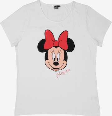 Disney Minnie Mouse Shirt in Weiß: Vorderseite