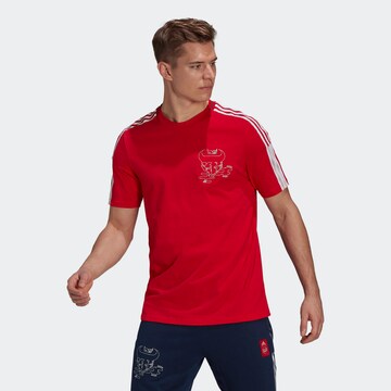 ADIDAS PERFORMANCE Loosefit Trikot in Rot: Vorderseite