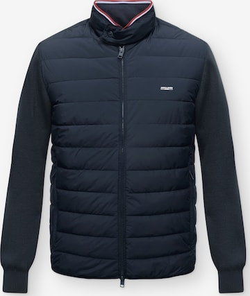 Jack & Jones PremiumPrijelazna jakna 'JPRBLUGARRY' - plava boja: prednji dio