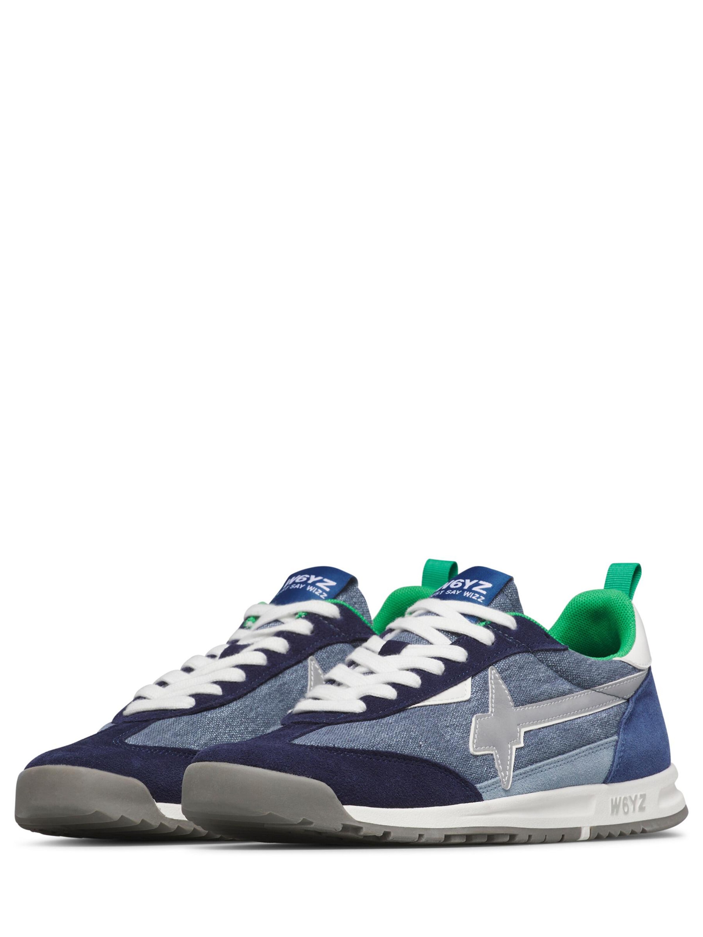 W6YZ Platform trainers 'KEY-M.' in Blue
