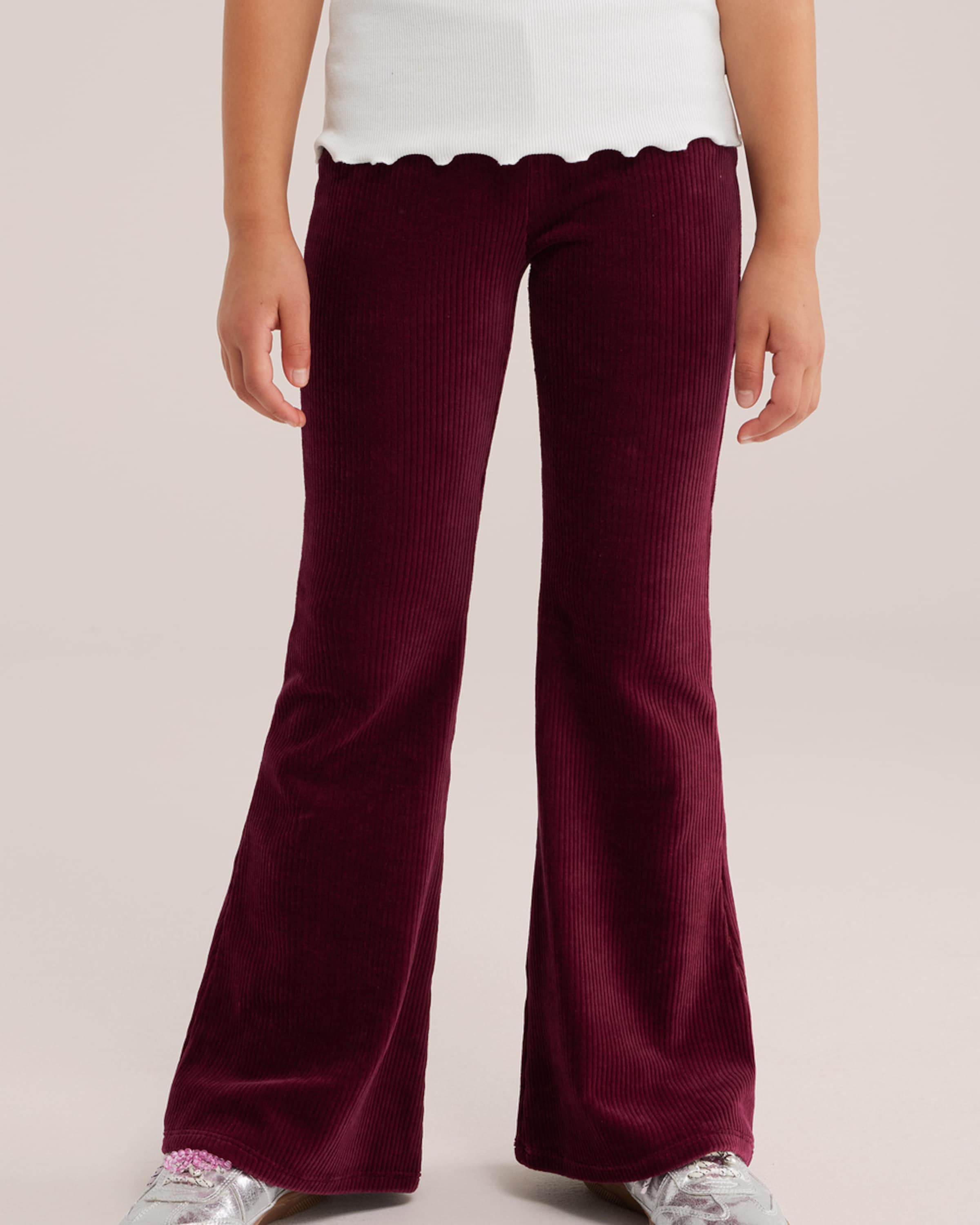 WE FashionSlimfit Tajice - crvena boja