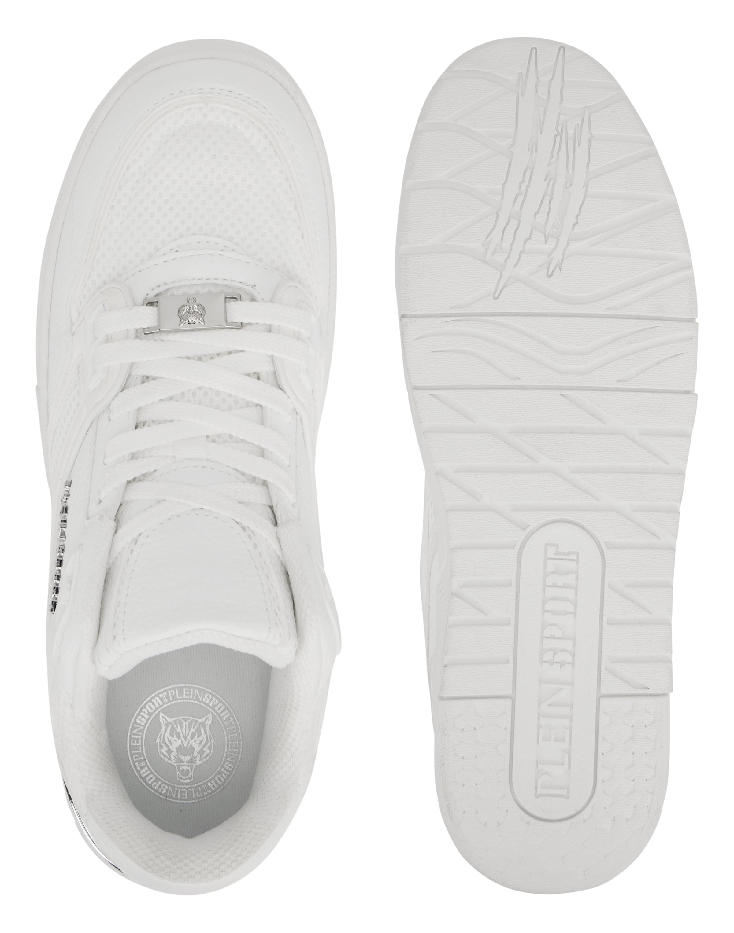 Plein Sport Platform trainers in White
