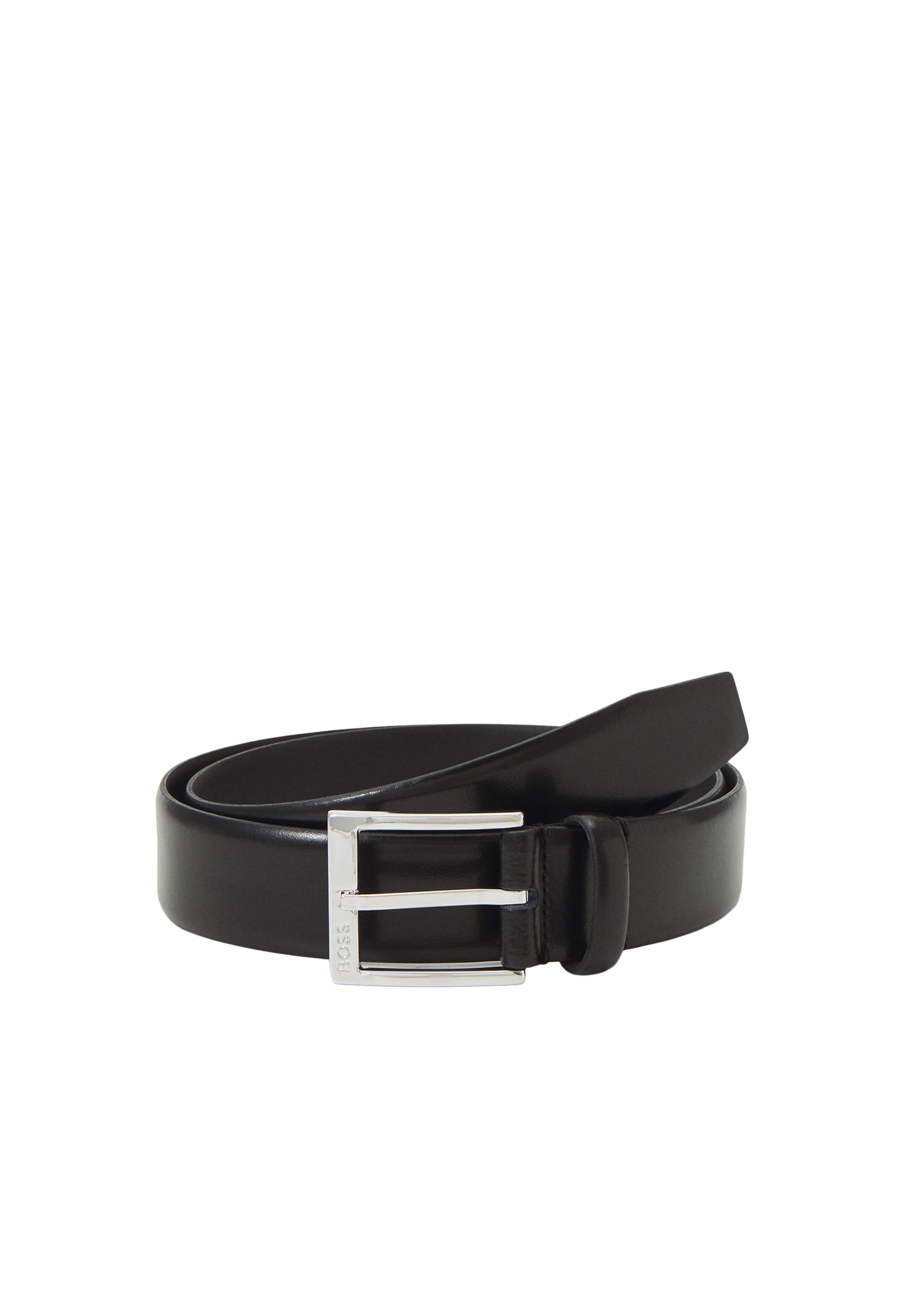 Ceinture 'Elloy' BOSS en noir : devant