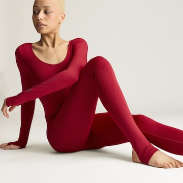 Skinny Pantalon de sport ADIDAS BY STELLA MCCARTNEY en rouge