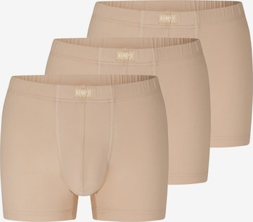 Mey Boxershorts 'Softball' in Beige: voorkant