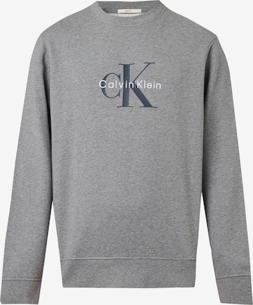 Calvin Klein Jeans Sweatshirt in Grau: Vorderseite
