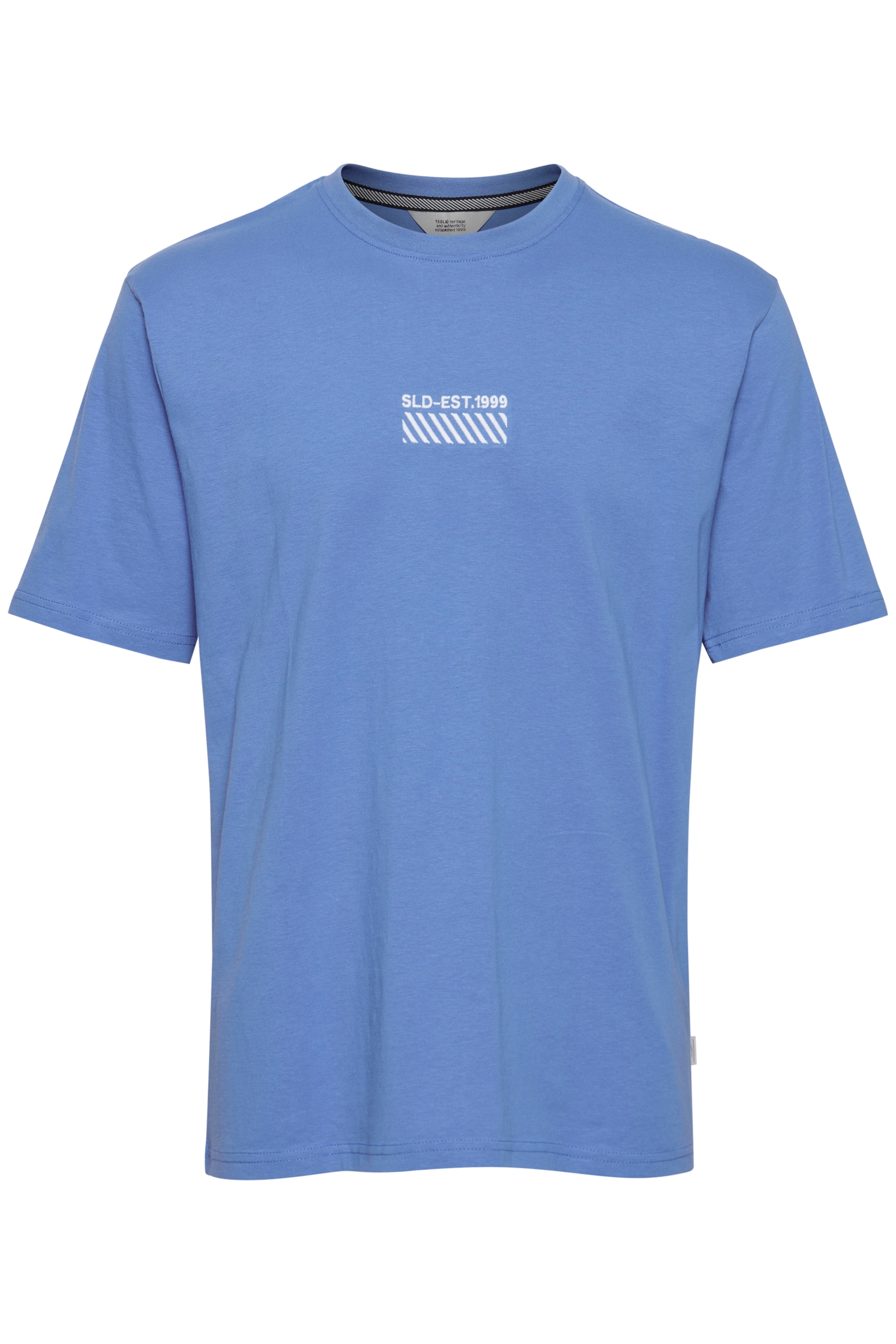 !Solid - Camisa 'RUI' em azul: frente