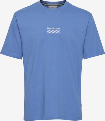 !Solid Shirt 'RUI' in Blue: front