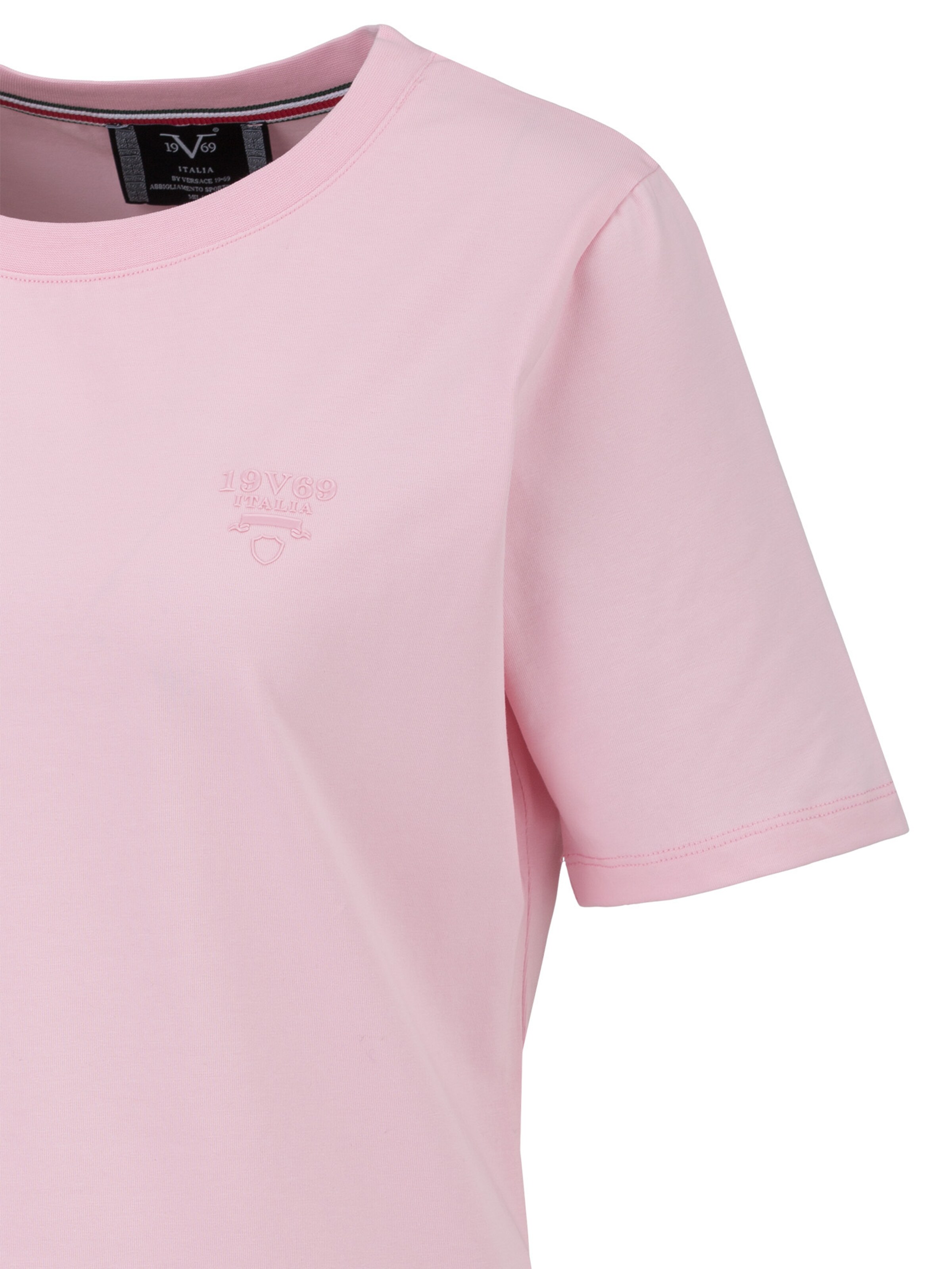 19V69 ITALIA Póló 'Bella' - rózsaszín