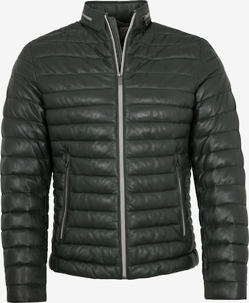 MILESTONE Between-Season Jacket 'MSCortino' in Green: front