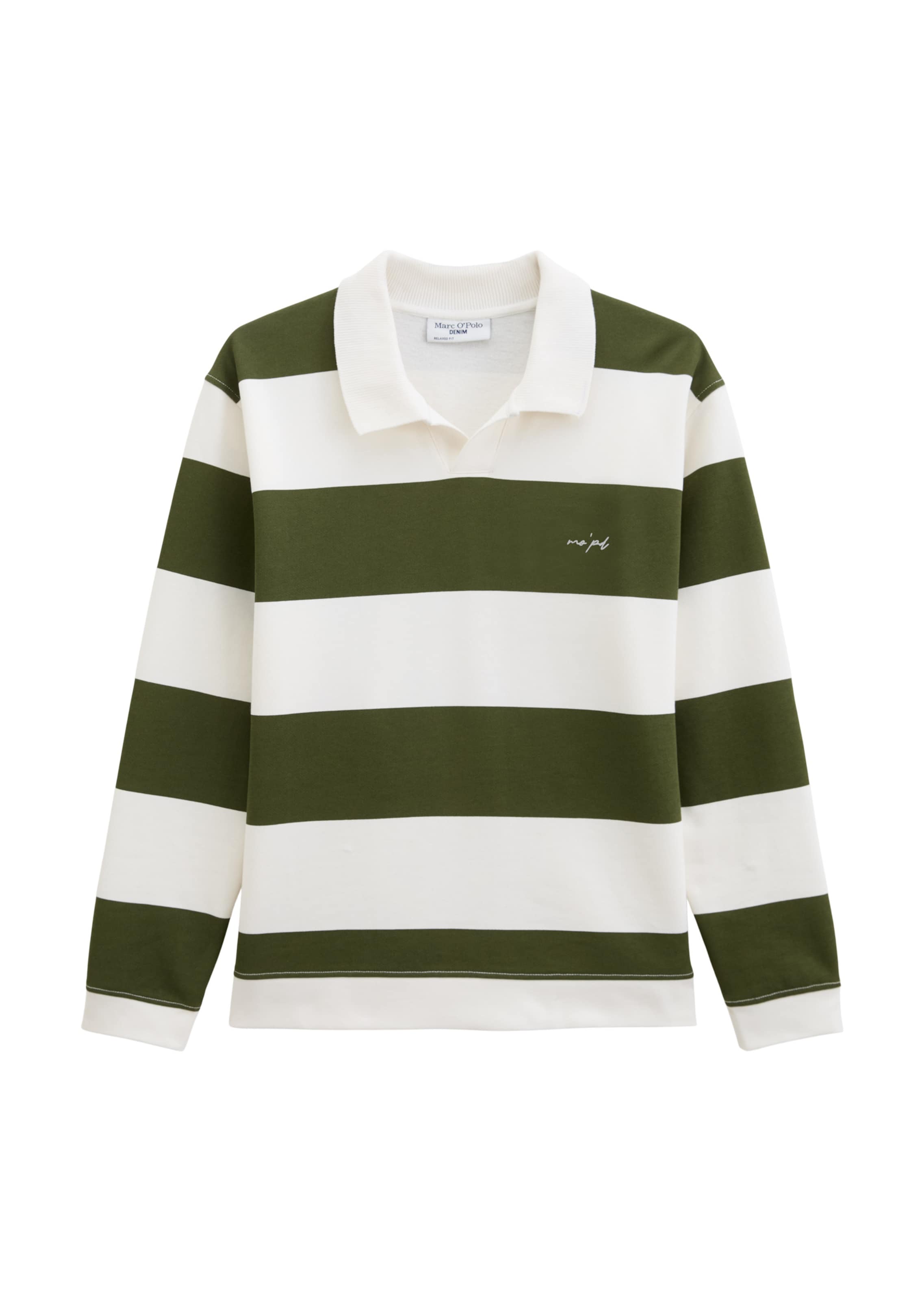 Marc O'Polo DENIM Sweatshirt in Green: front