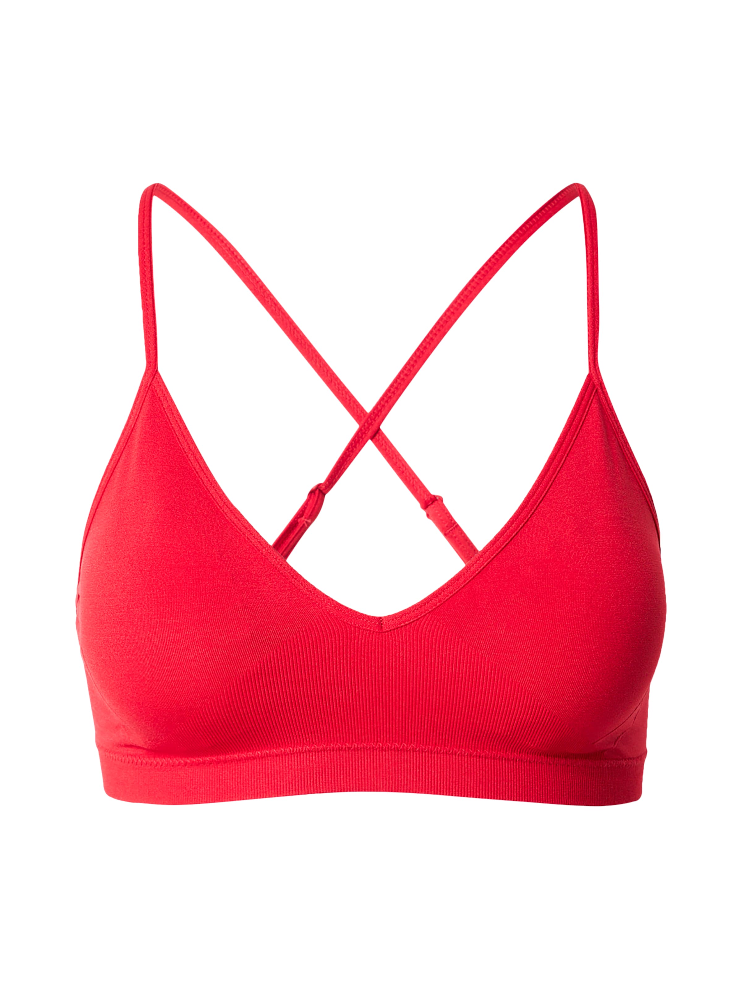 ICANIWILL Bralette Sports bra 'Smooth' in Red: front