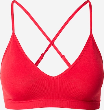 Soutien-gorge de sport 'Smooth' ICANIWILL en rouge : devant