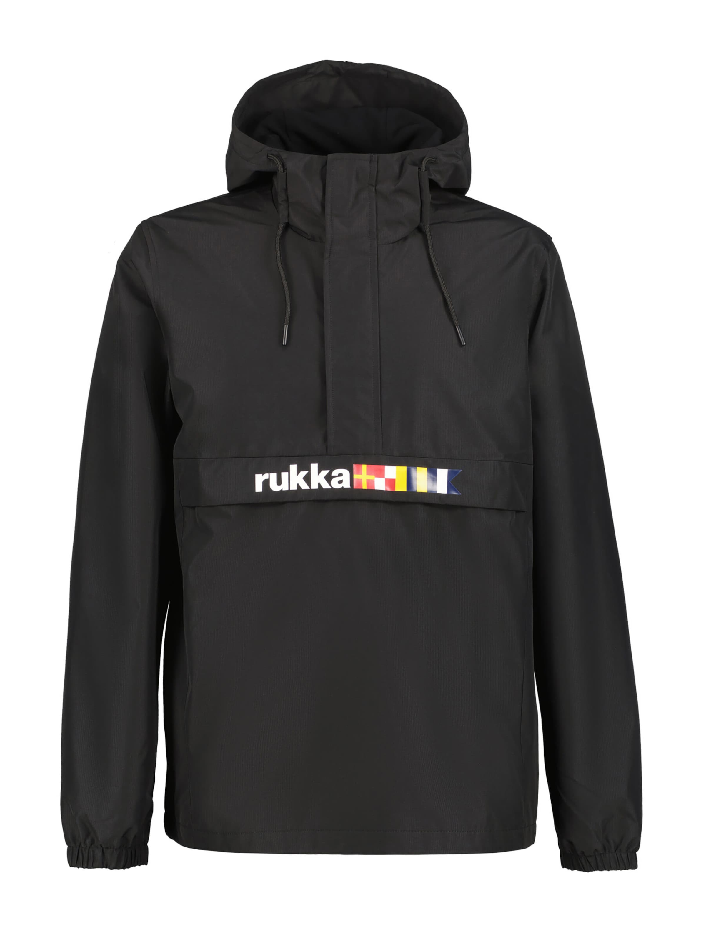 RukkaOutdoor jakna &#x27;Viluluoto&#x27; - crna boja: prednji dio