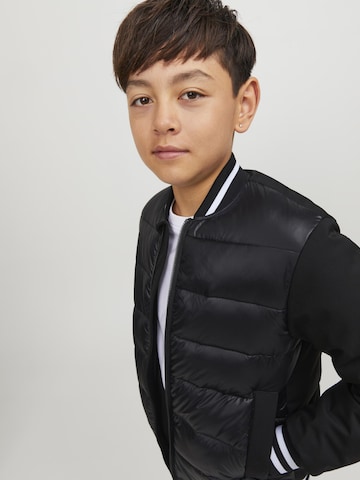 Jack & Jones Junior Tussenjas in Zwart