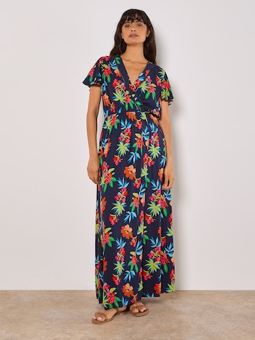 Apricot Jurk ' ' in Blauw: voorkant