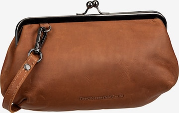 The Chesterfield Brand Clutch 'Andrade' in Brown: front