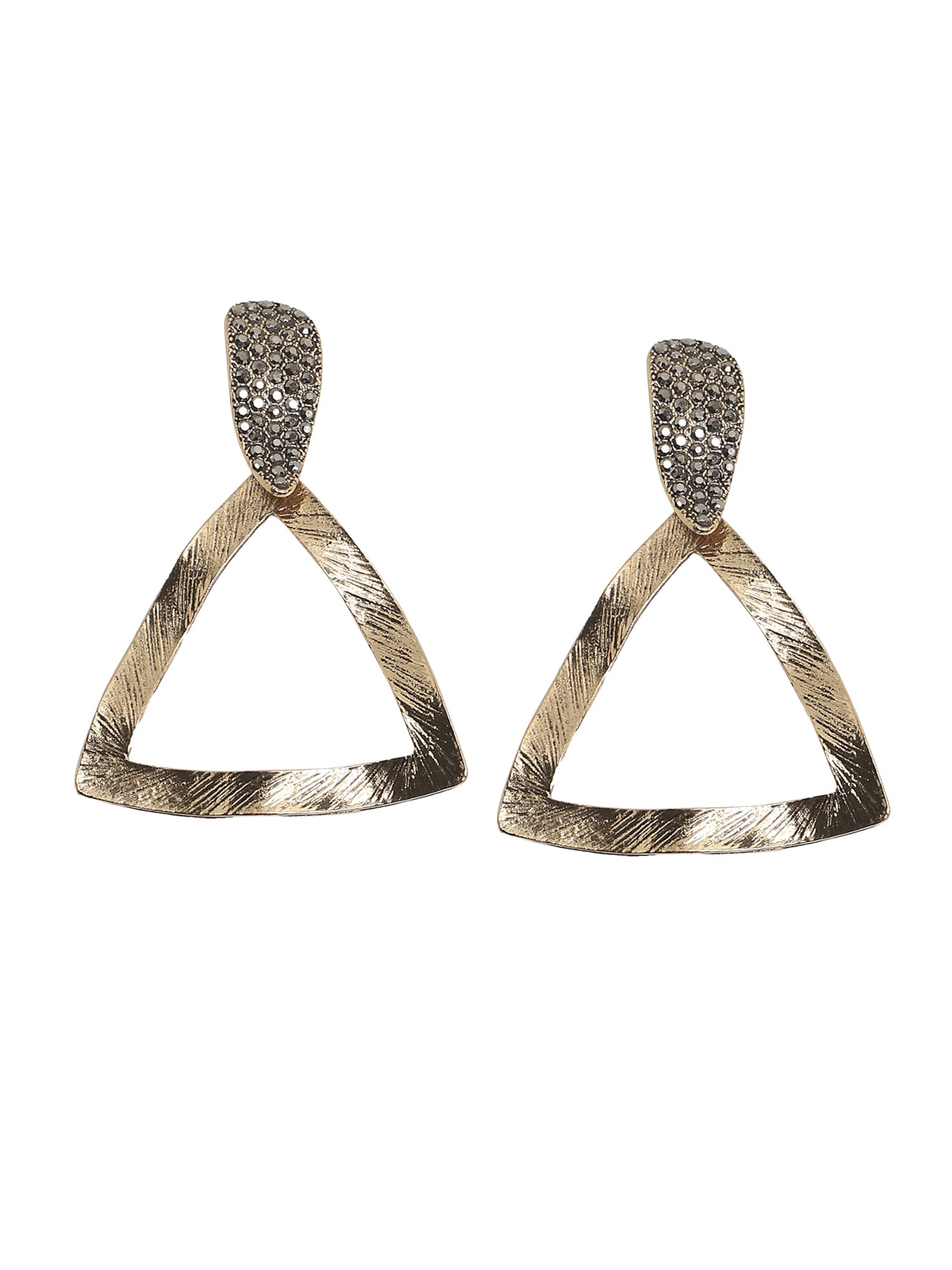 SOHI Earrings ' Leeann ' in Gold: front