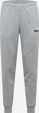 PUMA Workout Pants in Grey: front