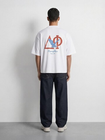 Burocs Shirt 'Oversized Eagle' in White