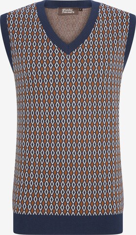 4funkyflavours Sweater Vest 'Hopscotch' in Blue: front