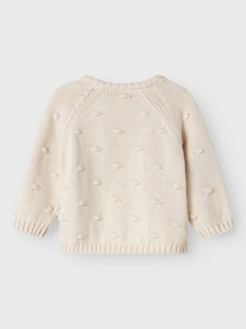 NAME IT Knit cardigan in Beige
