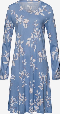 Hanro Nachthemd 'Sleep & Lounge' in Blauw: voorkant