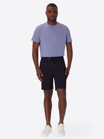 Regular Pantalon chino Distretto12 en bleu