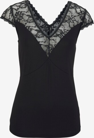 MELROSE Top in Black: front