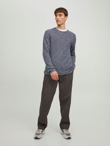 JACK & JONES Sweter 'Phil' w kolorze niebieski