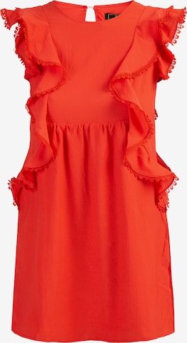 faina Dress in Red: front