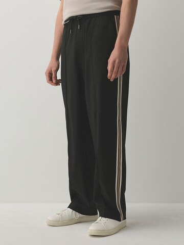 Next Regular Pants in Black: front