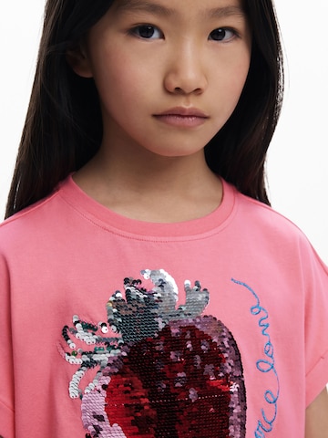 Tricou 'Strawberry' de la Desigual pe roz